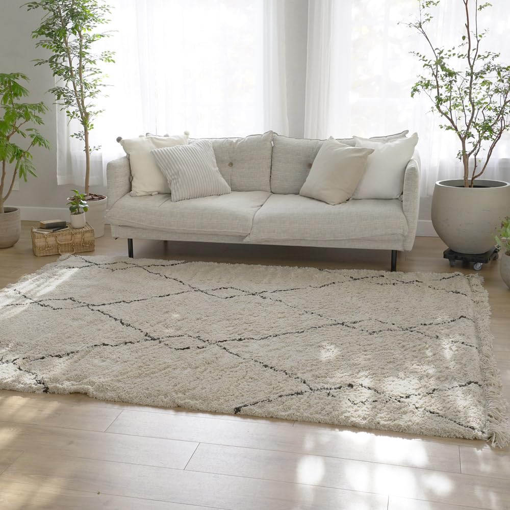 Amazon | ラグ ラグマット 絨毯 ベルギー製 ウィルトン織り おしゃれ